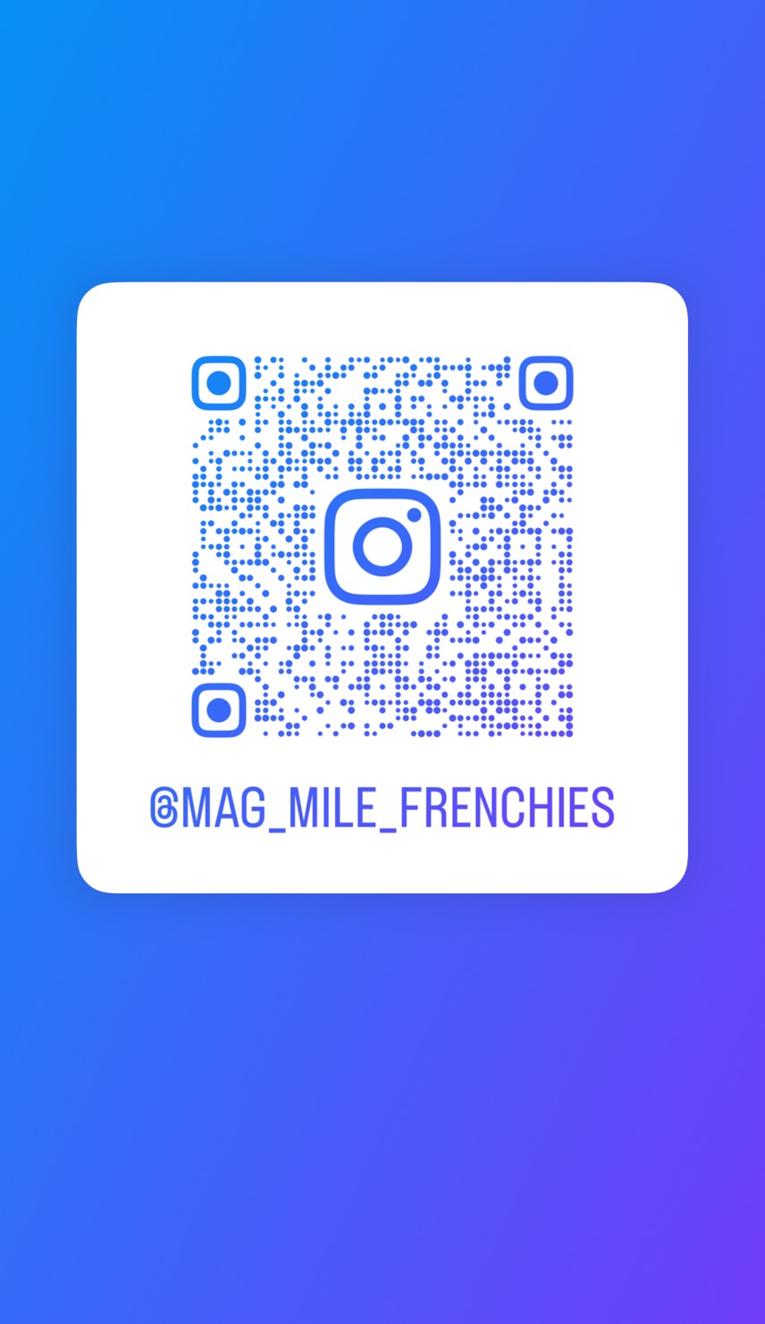 Instagram QR code